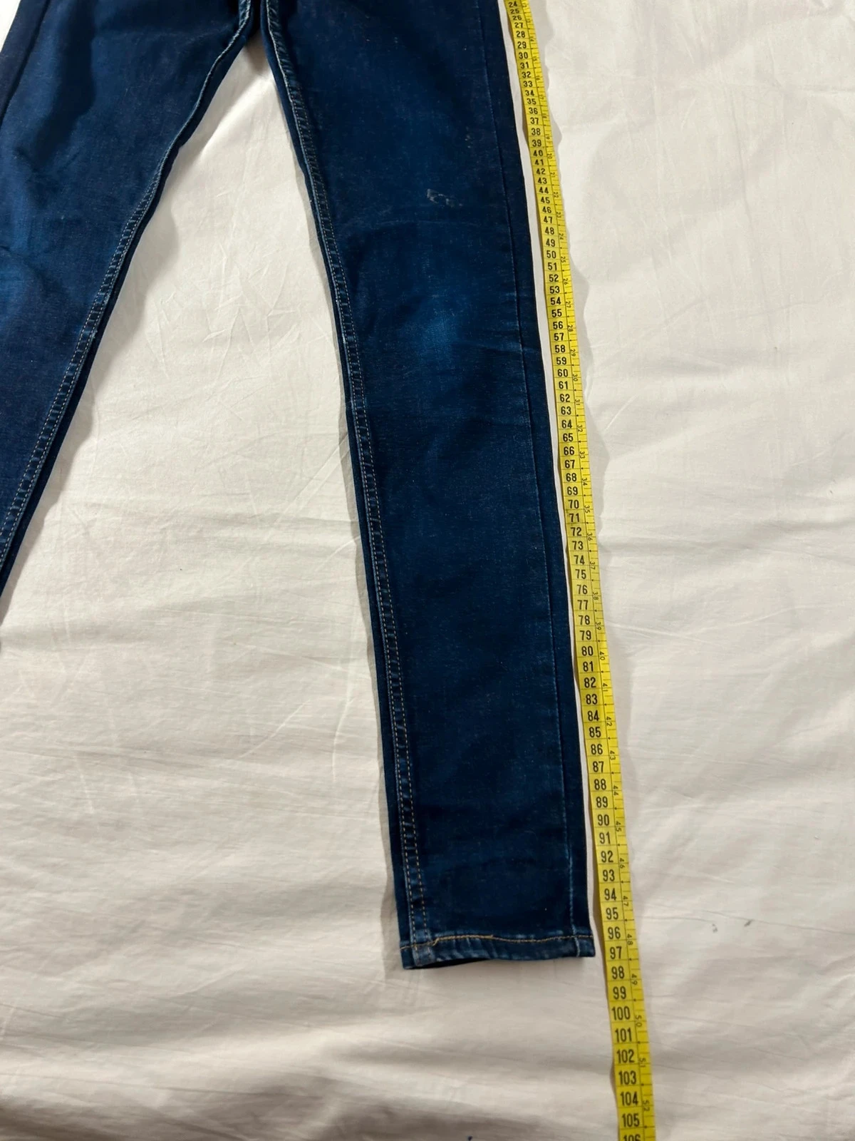 Jean skinny marineblauw Levi's 710 super skinny w24 l30 – photo 4